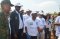 Front Row (left to right) The Chief of Defence Forces of Rwanda, the Rwanda Minister for Defence, the EASF Director and a delegate from Kenya.  