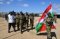 The Burundi contigent marches past the dias