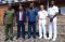 Left to right: Uganda Marine Commander Brigadier General Michael Nyarwa, EASF Director Dr. Bouh, the Deputy Commander of the Airforce of Uganda Peoples' Defence Forces, Major General Gavas Mugyenyi, EASF Technical Advisor Cdr. Stefan Sivaro and Deputy Chief of Staff Lt-Col. (p.s.c.) Ali Tibeag Nassir.