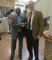 The EASF Director Dr. Abdillahi Omar Bouh with the British Embassy in Addis Ababa Liaison Officer to AU, Lt. Colonel Lee Saunders