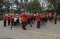 Back at the Secretariat, the Army Band entertains the guests